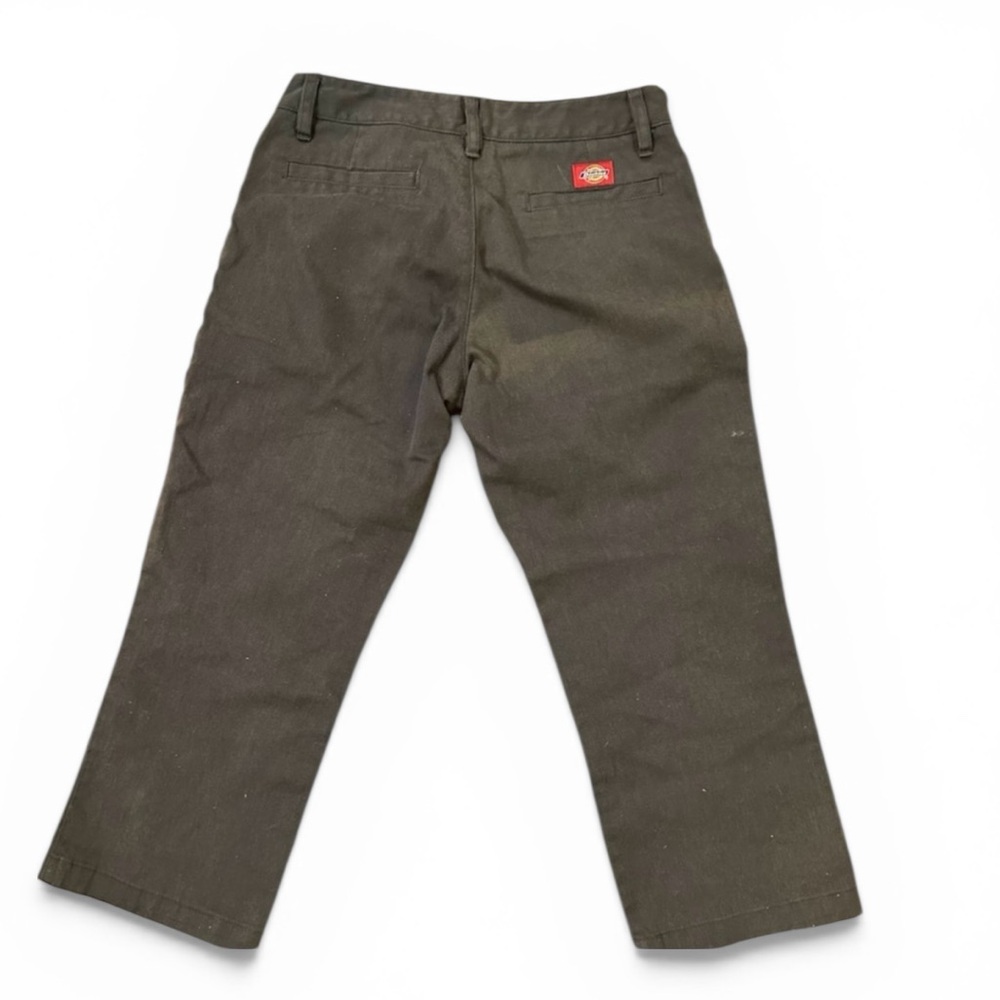 Vintage Y2K Dickies Capri Pants Black 30x22 Rare!